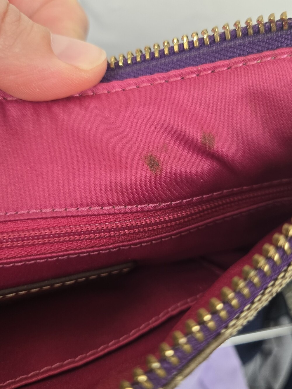 Coach Poppy Appliqué Khaki Signature 15880 Bag - Picture 12 of 16
